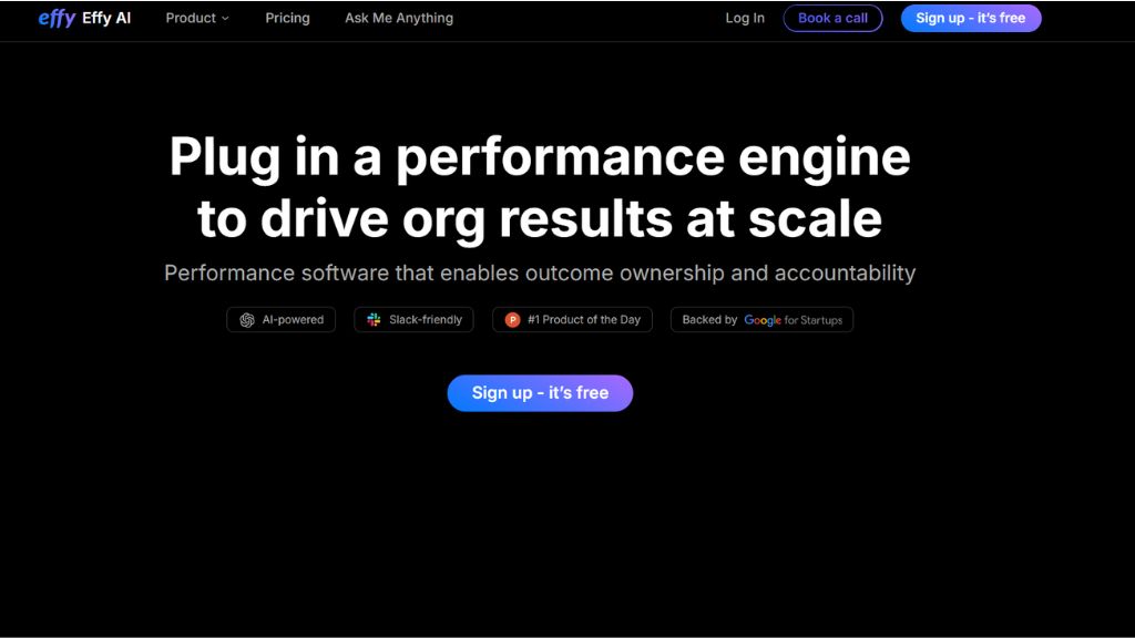 Effy AI - Best AI Tools for HR