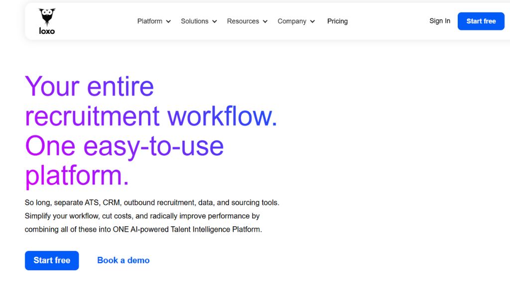 Loxo Best AI Hr Tool