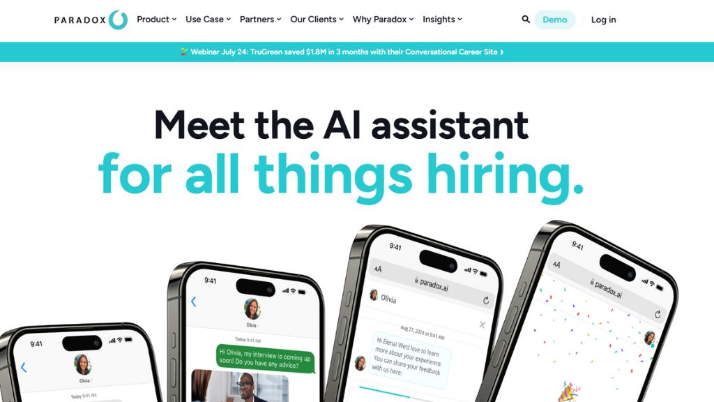 Paradox.ai - Best AI Tools for HR Professionals