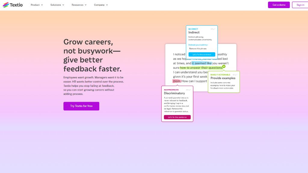 Textio - Best AI Tools for HR