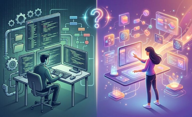Vibe Coding vs Traditional Coding